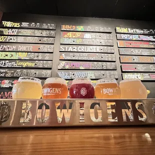 407 pils, Daydream tangerine , Power move, Thai Bow, three card Mantecadito   Left to right
