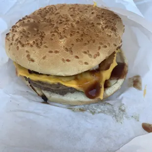 Western Bacon Cheeseburger