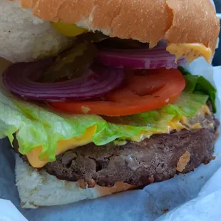 French burger