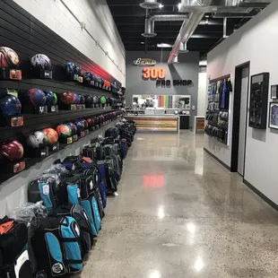 Some pictures and videos of the training center and pro shop. Mike, Brandi, and Bobby are very knowledgeable in the sport of bowling.