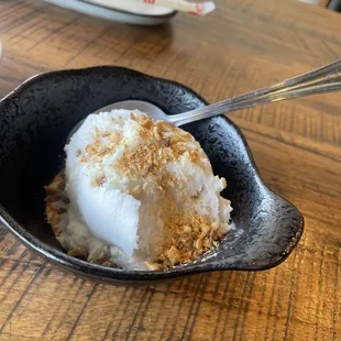 Coconut ice cream