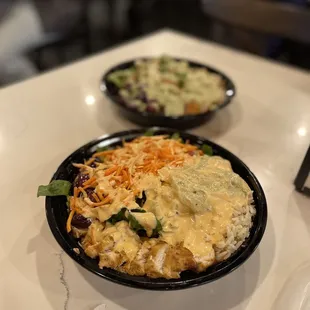 Spicy chicken bowl