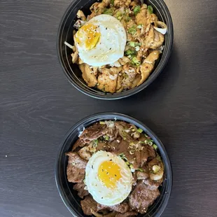 Chicken/Beef Donburi bowl