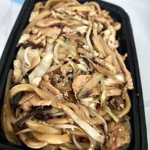 Yaki udon chicken
