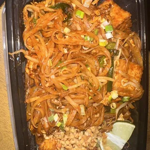 Pad Thai with tofu