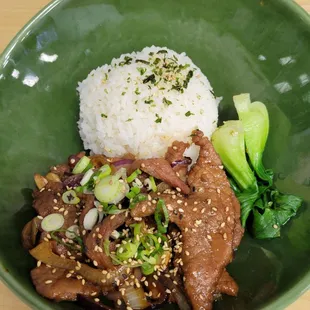 Beef bulgogi