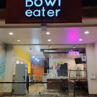 Bowl Eater at night