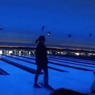 Panoramic view of the lanes. I love the picture of the mountains on the lane.