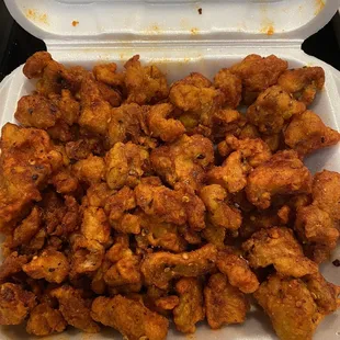 Hot pepper crispy chicken