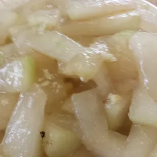 Stir fry winter melon