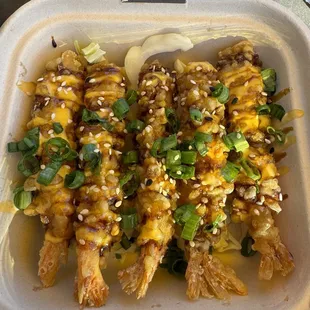 Shrimp tempura - some of the best we've ever had.