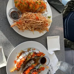 sushi, sushi and sashimi, sashimi, food