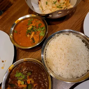 Goan Fish Curry and the Gangura Goat dish