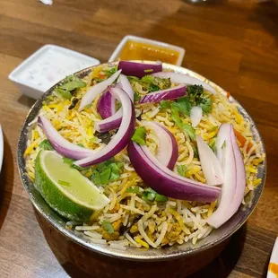 Vegetable Dum Biryani