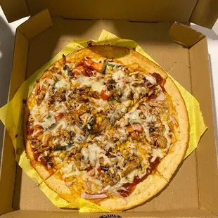 Individual Cauliflower Crust Pizza with 4 Topping