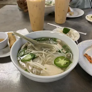 Pho chicken soup