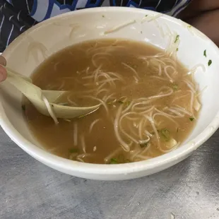 Chicken noodle soup