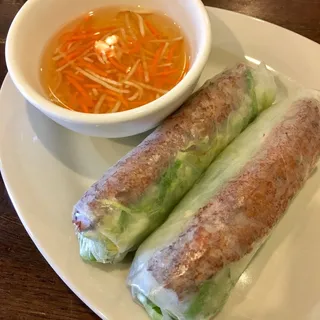 Grilled Shrimp Paste Spring Rolls 2 Rolls
