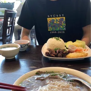 Pork Chop Rice Plate