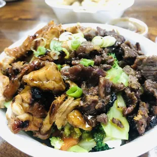 Beef/Chicken/Veggie Bowl