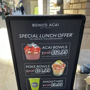 Special lunch offer!