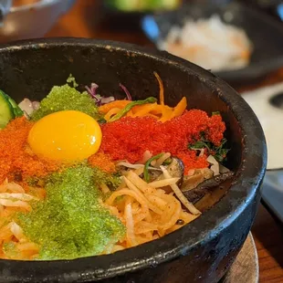 Fish roe rice bowl ()