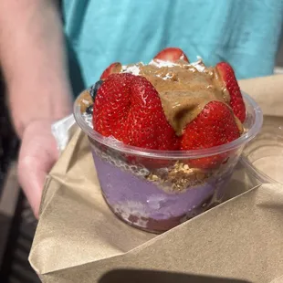 The purple base is ube-so good!