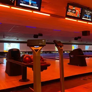 View from the lanes.