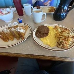 Bowles Breakfast Combo with French toast.