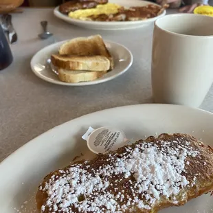 Bavarian French toast. I'd rather have regular