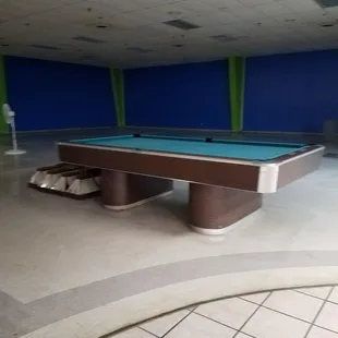 Pool area. Table not for use.