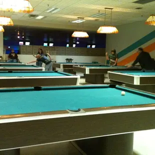 12 total pool tables