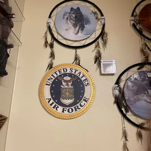Inside store