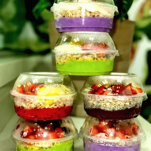 Tropical Paradise, Ube, Pitaya &amp; Açaí