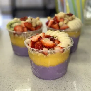 Ube &amp; Mango Bowls