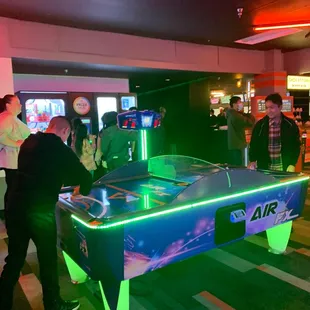 Air hockey fun