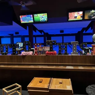 Cute decoration they put for our party