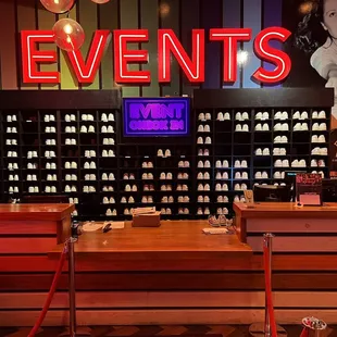 Events desk