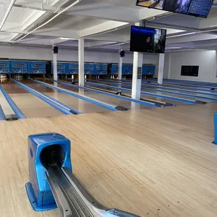 Bowling lanes