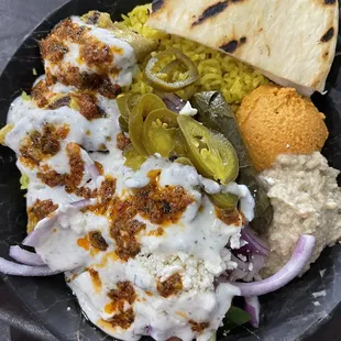 Curry chicken bowl  Make your own Bowls