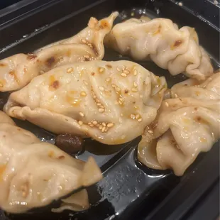 Spicy Soy Chili Pork Dumplings