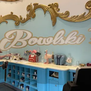 Eclectic interiors that seemed to have preserved some of the previous life as a working theater