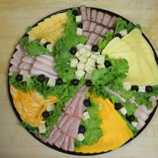 Custom Meat and Cheese Party Tray