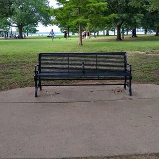 Comfy bench.