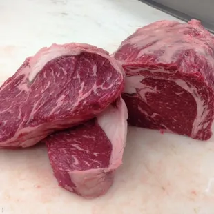 Wagyu Beef Ribeye Steaks