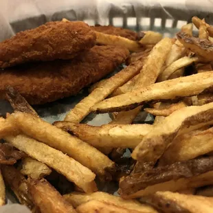 Chicken Tenders and Fries
