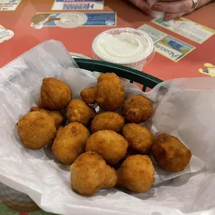 Fried mushrooms
