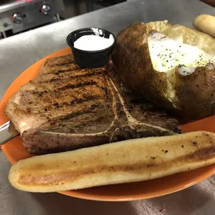 a plate of food