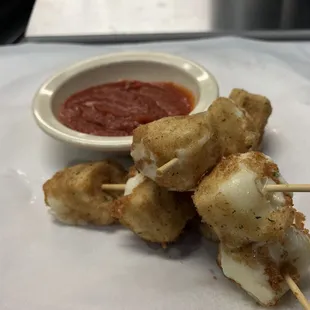 Whole milk fried mozzarella local favorite