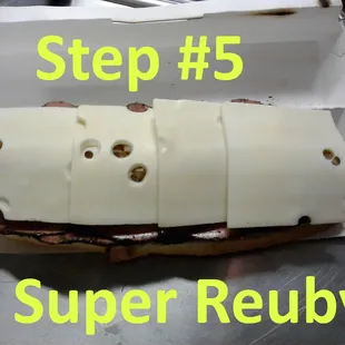 Step 5 To Making Our Super Reuby